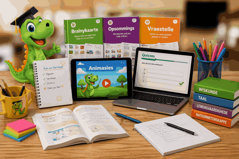 BrainySaurus leerprodukte